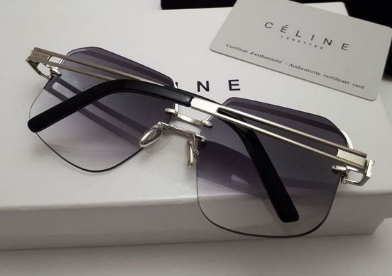 Окуляри lux Celine CL400381 колір сірий градієнт купити, ціна 2 800 грн, Фото 34