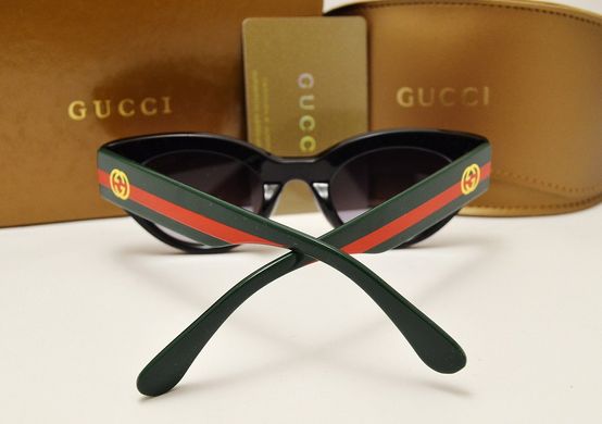 Окуляри Gucci 17174 Black-green купити, ціна 546 грн, Фото 23