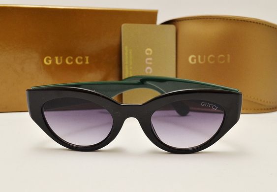 Окуляри Gucci 17174 Black-green купити, ціна 546 грн, Фото 33