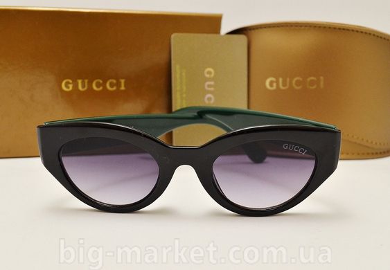 Очки Gucci 17174 Black-green купить, цена 356 грн, Фото 33