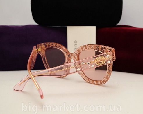 Окуляри Gucci GG 0116 Pink купити, ціна 3 780 грн, Фото 45