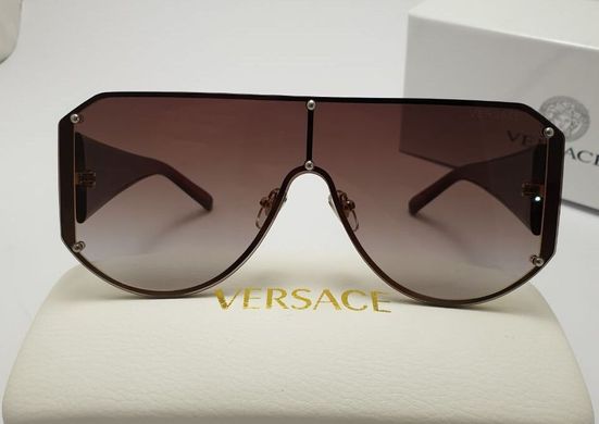 Окуляри Versace 23081 Коричневі купити, ціна 585 грн, Фото 25