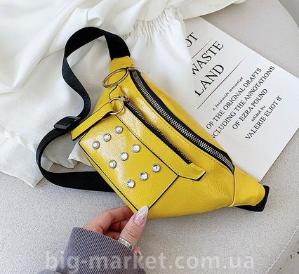 Поясная сумка желтая Diamond (614759377863) купить, цена 258 грн, Фото 718