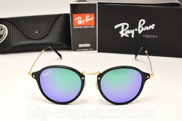 Очки Ray-Ban Round Fleck RB 2448 Green купить, цена 1 188 грн, Фото 56