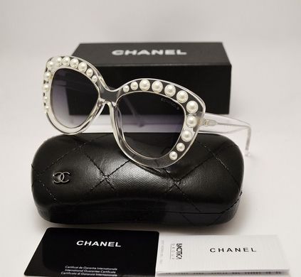 Окуляри Ch*nel 5801 Lux Pearl купити, ціна 2 800 грн, Фото 55