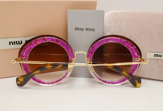 Очки Miu Miu SMU 55 R Brown-Pink купить, цена 2 800 грн, Фото 46