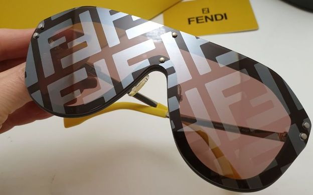 Окуляри Fendi F0039 Brown - Yellow купити, ціна 2 800 грн, Фото 68