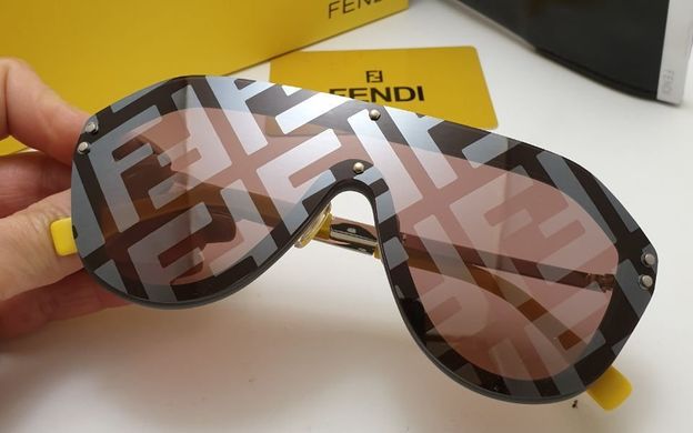 Очки Fendi F0039 Brown - Yellow купить, цена 2 800 грн, Фото 78