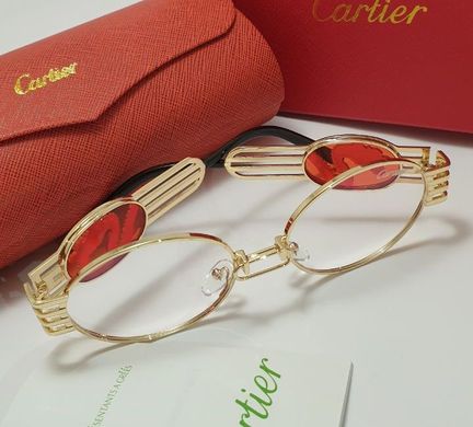 Очки Cartier 2156 Tgold купить, цена 580 грн, Фото 46