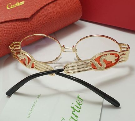 Окуляри Cartier 2156 Tgold купити, ціна 580 грн, Фото 26