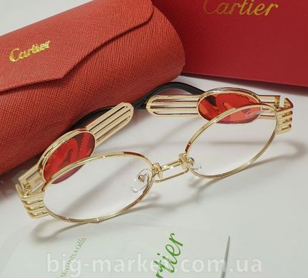 Очки Cartier 2156 Tgold купить, цена 380 грн, Фото 46