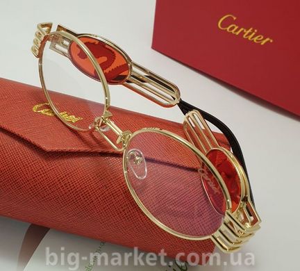 Очки Cartier 2156 Tgold купить, цена 380 грн, Фото 36