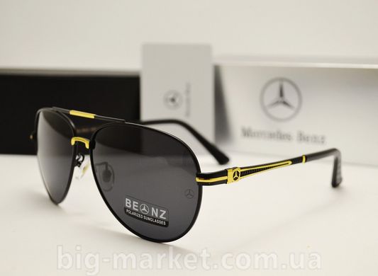 Очки Mercedes Benz MB 749 black-gold купить, цена 1 100 грн, Фото 15