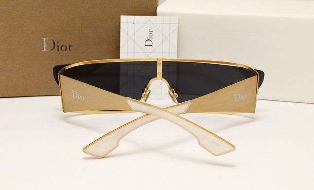 Окуляри Dior Rihanna Gold купити, ціна 2 800 грн, Фото 66