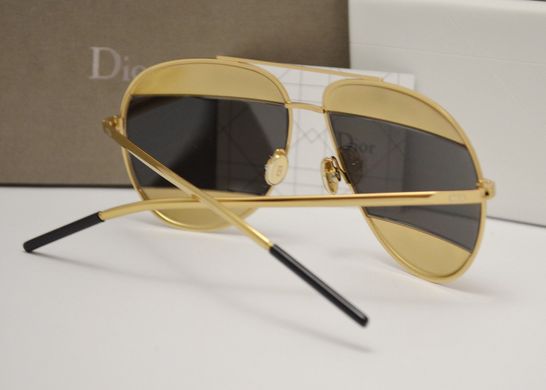 Окуляри Dior Split Gold купити, ціна 2 800 грн, Фото 410