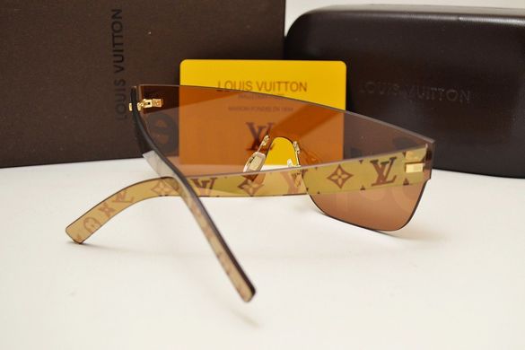 Очки Louis Vuitton Supreme Gold купить, цена 2 280 грн, Фото 35