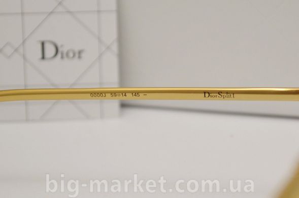 Очки Dior Split Gold купить, цена 2 800 грн, Фото 710