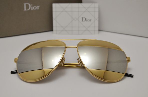 Окуляри Dior Split Gold купити, ціна 2 800 грн, Фото 310