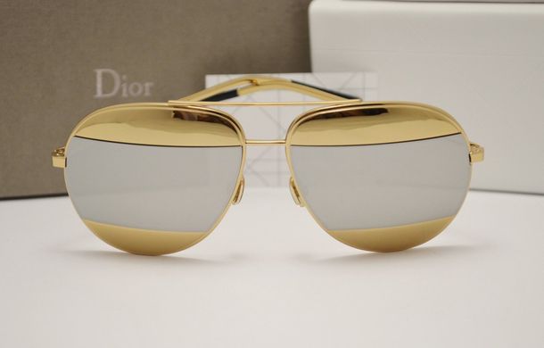 Окуляри Dior Split Gold купити, ціна 2 800 грн, Фото 810