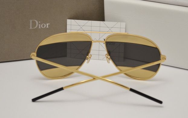 Окуляри Dior Split Gold купити, ціна 2 800 грн, Фото 510