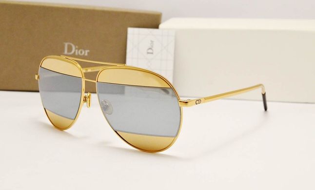 Окуляри Dior Split Gold купити, ціна 2 800 грн, Фото 110