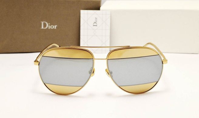 Окуляри Dior Split Gold купити, ціна 2 800 грн, Фото 910