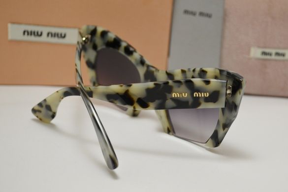 Окуляри Miu Miu SMU 02 QS Grey купити, ціна 2 800 грн, Фото 35