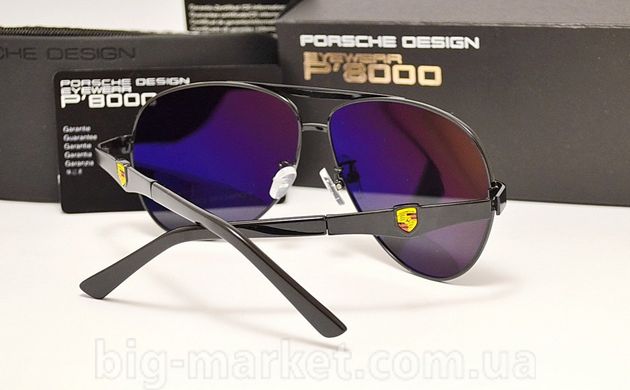 Очки Porsche Design 8615 Black купить, цена 889 грн, Фото 56