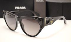 Окуляри Prada SPR 21 QS Black купити, ціна 1 909 грн, Фото 16