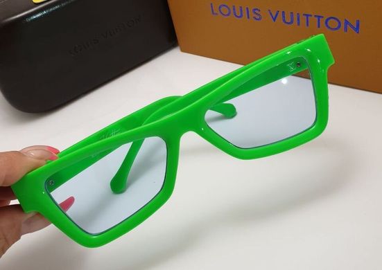 Окуляри Louis Vuitton MILLIONAIRE 2368 Зелені купити, ціна 575 грн, Фото 55