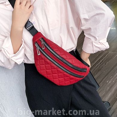Поясная сумка розовая rhomb (598496980111) купить, цена 312 грн, Фото 1315