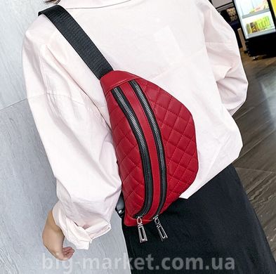 Поясная сумка розовая rhomb (598496980111) купить, цена 312 грн, Фото 1415