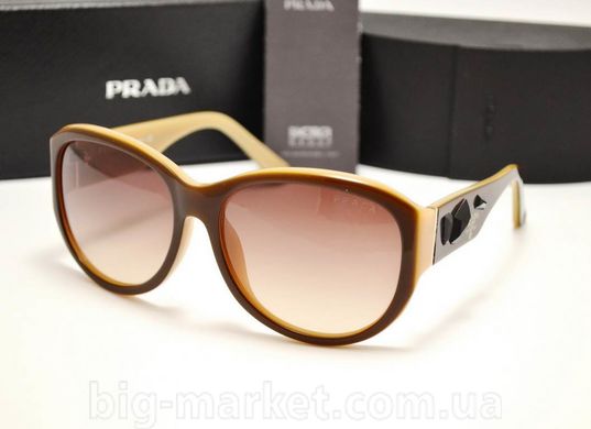 Очки Prada 22 QS Brown купить, цена 2 800 грн, Фото 16