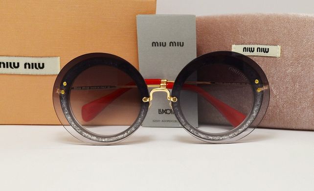 Окуляри Miu Miu SMU 55 R 10 R UES-4R2 Red купити, ціна 2 292 грн, Фото 47