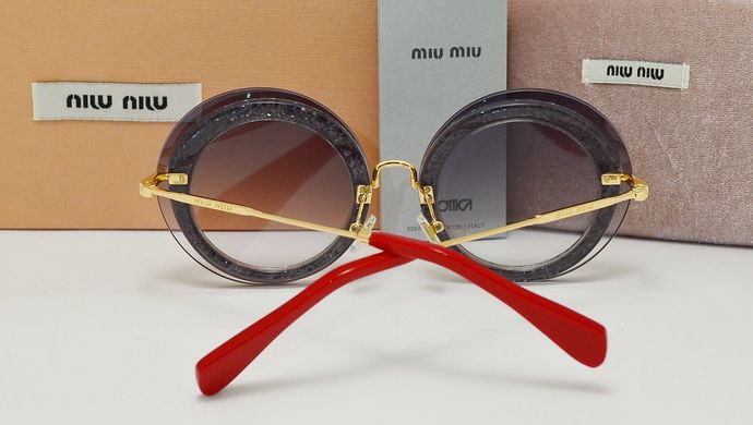 Очки Miu Miu SMU 55 R 10 R UES-4R2 Red купить, цена 2 292 грн, Фото 67