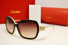 Окуляри Cartier CA 607 Brown-Beige купити, ціна 2 166 грн, Фото 16
