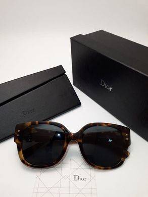 Окуляри Dior Ledy Dior S brown-leo купити, ціна 2 800 грн, Фото 66