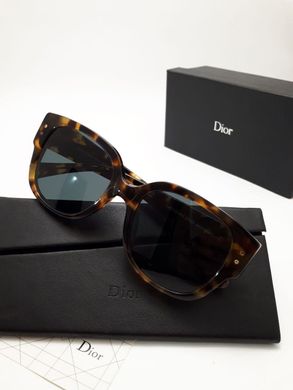 Окуляри Dior Ledy Dior S brown-leo купити, ціна 2 800 грн, Фото 16