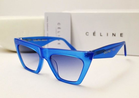 Окуляри lux Celine EDGE CL 41468/S Blue купити, ціна 2 280 грн, Фото 17