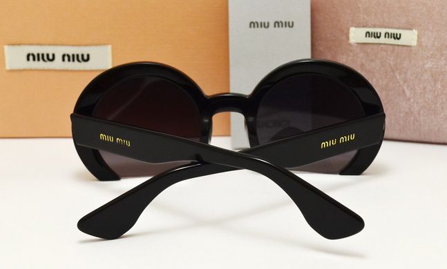 Окуляри Miu Miu SMU 070 Q Black купити, ціна 1 974 грн, Фото 55