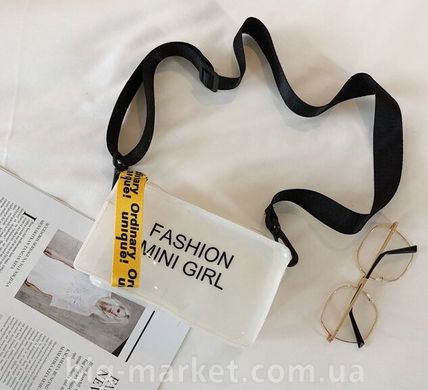 Cумочка через плечо Fashion Mini Girl белая (601190119661) купить, цена 69 грн, Фото 13