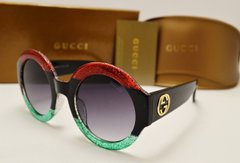 Окуляри Gucci 0084 Green-red купити, ціна 590 грн, Фото 13