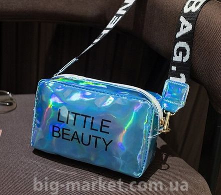 Сумка через плече блакитна Little Beauty (615952390523) купити, ціна 150 грн, Фото 14
