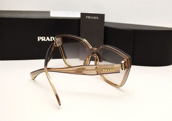 Окуляри Prada SPR 16 TS Gold-Mirror купити, ціна 2 394 грн, Фото 46
