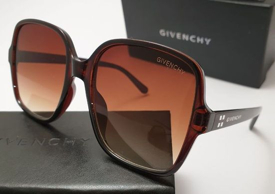 Окуляри Givenchy 7123 коричневі купити, ціна 580 грн, Фото 44
