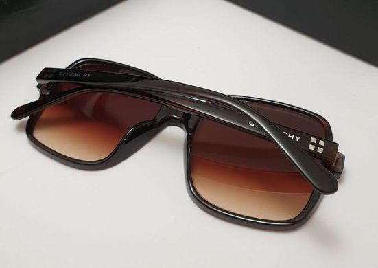 Окуляри Givenchy 7123 коричневі купити, ціна 580 грн, Фото 24