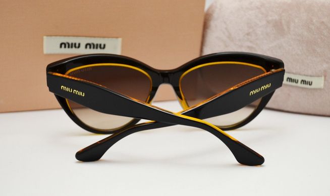 Очки Miu Miu MU 12 RS Brown купить, цена 1 974 грн, Фото 33