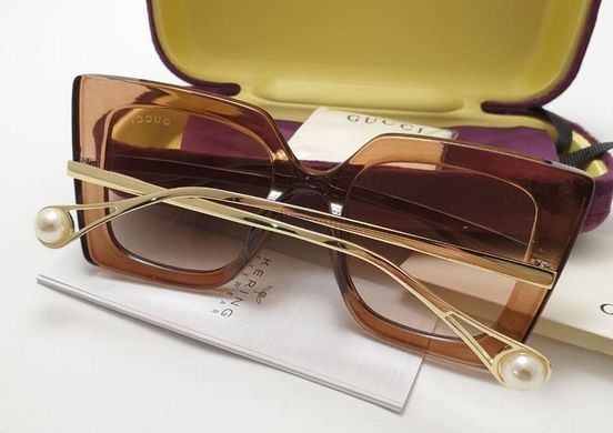 Окуляри Gucci 1916 Transparent-Brown купити, ціна 565 грн, Фото 55