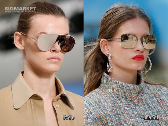 модні дзеркальні окуляри 2019
