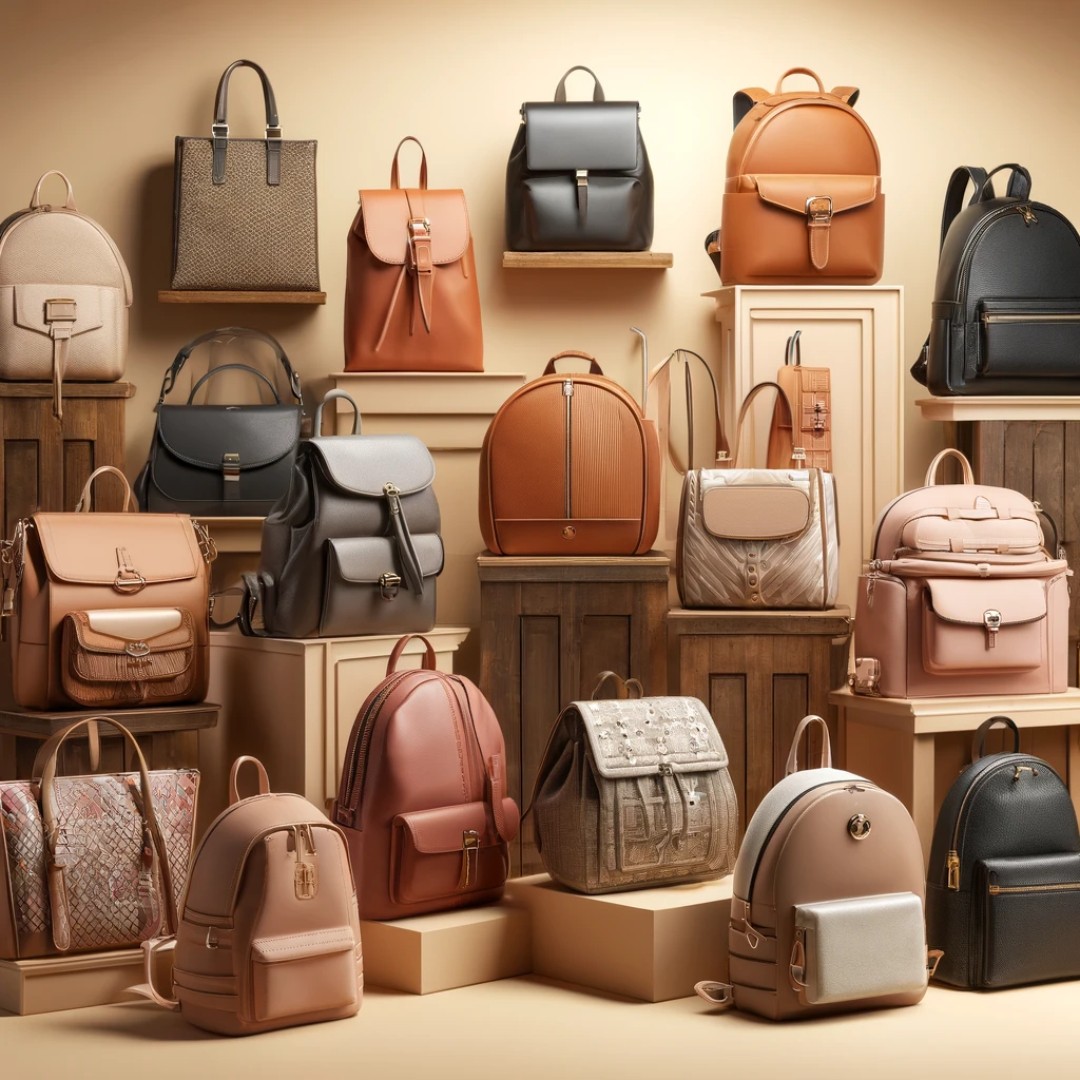 разнообразие типов женских рюкзаков
